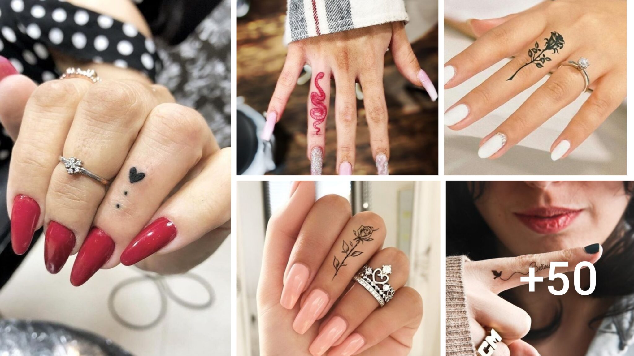 Amazing Elegantes Tatuajes En Los Dedos Para Mujer Pictures